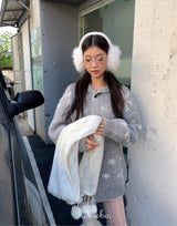 Cabin Toggle Oversized Fit Knit Cardigan