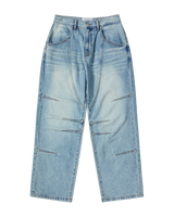 26SS スタッディドバルーンフィットデニムパンツ