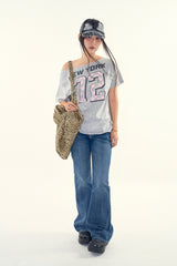 Ayase vintage flare denim pants