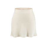 Kira Satin Mini Skirt