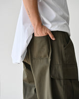 SIO WIDE CARGO PANTS KHK 