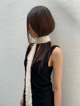 veil scarf_beige
