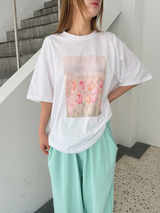 tulip print T 