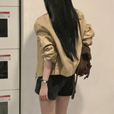 [Bellide made/Daily]ワイタンスリットラインコットンブルゾン