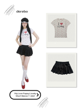 マイラブパピーラブリーショートスリーブTシャツ