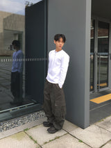 ロッカーシャーリングカーゴコットンパンツ3C