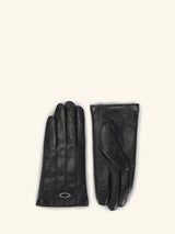 Metal Decorated Leather Gloves