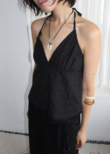 HALTER BLOUSE TOP