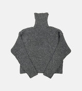 Cozy high-neck over knit