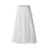 Lovely Tiered Maxi Skirt 232008620