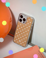 DOT JELLY Gel Hard Slim Phone Case - Orange