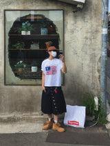ヴィンテージクライド アメリカンフラッグ 半袖Tシャツ 3C