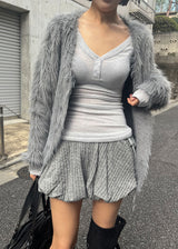 CABLE PUMPKIN SKIRT