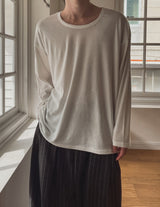 ディープフローUネック長袖Tシャツ