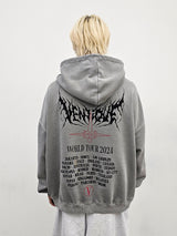 VENTIQUE ピグメントワールドツアーフーディー 3colors