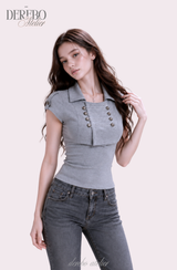 Musette Burton Layered Top