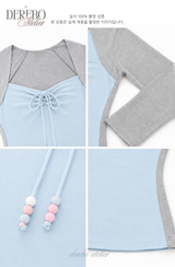 Blanc Center Gray Long-Sleeve T-Shirt