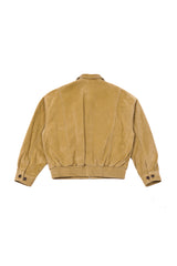 Hideon Real Suede Jacket [Camel]