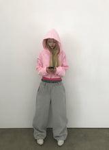 トランクレイヤードワイドパンツ