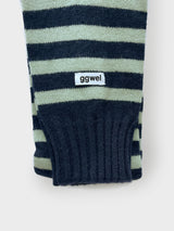 KNIT STRIPE MUFFLER