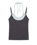 コンビ トップ (dark grey)