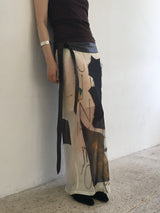 Loe Drawing Long Skirt 