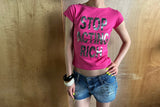 stud vintage denim shorts