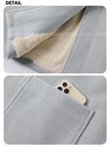 Urban Cara Milead Wool Toggle Long Coat