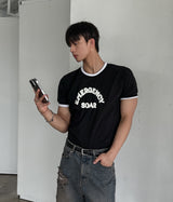 ソーダピンガーショートスリーブTシャツ