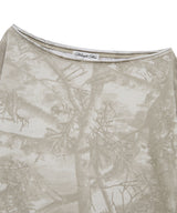 リアルツリー Tシャツ(beige)