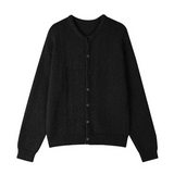 ASCLO Heavy Crop Knit Cardigan (3color)