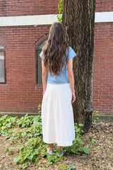DAMAGED WASH TEE - BLUE