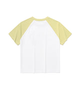 Wストロベリーラグラン半袖Tシャツ ホワイト(CV2FMFT545A)