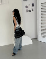 Insider pintuck wide jeans