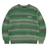 VARSITY LOGO GRADATION KNIT SWEATER