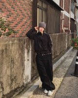 ポール ワイド カーゴ コットン パンツ