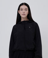 KIRSH プレーンインクシジョンウーブンウインドブレーカー [BLACK]