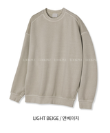  Logane Supima Cotton Pigment Overfit Incision Sweatshirt