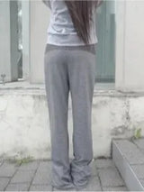lace banding pants