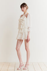 バルーンドレス ivory