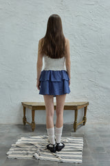 Lily frill sleeveless knit_ivory