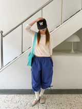 nice banding bermuda pants