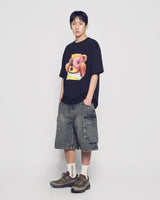 26SS AC BEAR DONUT BABY FACE SHORT SLEEVE T-SHIRT