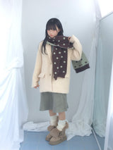 soft corduroy banding skirt