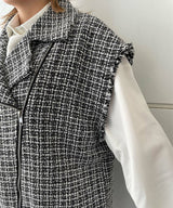 TWEED VEST