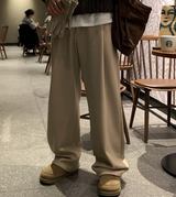 Ever Soft Wool Side Banding Wide Slacks