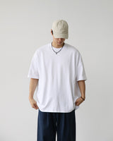 KP ディープスリットハーフTシャツ ホワイト