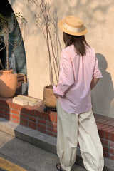 TWO-TUCK JOGGER PANTS_CREAM