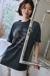 26SS★ハッピー バスケット ピグメント ショートスリーブ Tシャツ