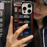 Sneaker Vending Machine Street Vibe Epoxy Bumper iPhone Case